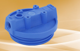 Pentek Blue Cap for Slim Line Housings 1/4